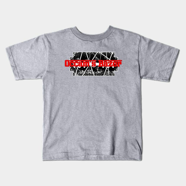 Occam's Razor 2 Kids T-Shirt by Comixdesign